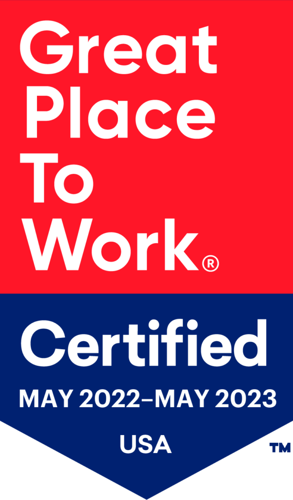 great place to work certified may 2022